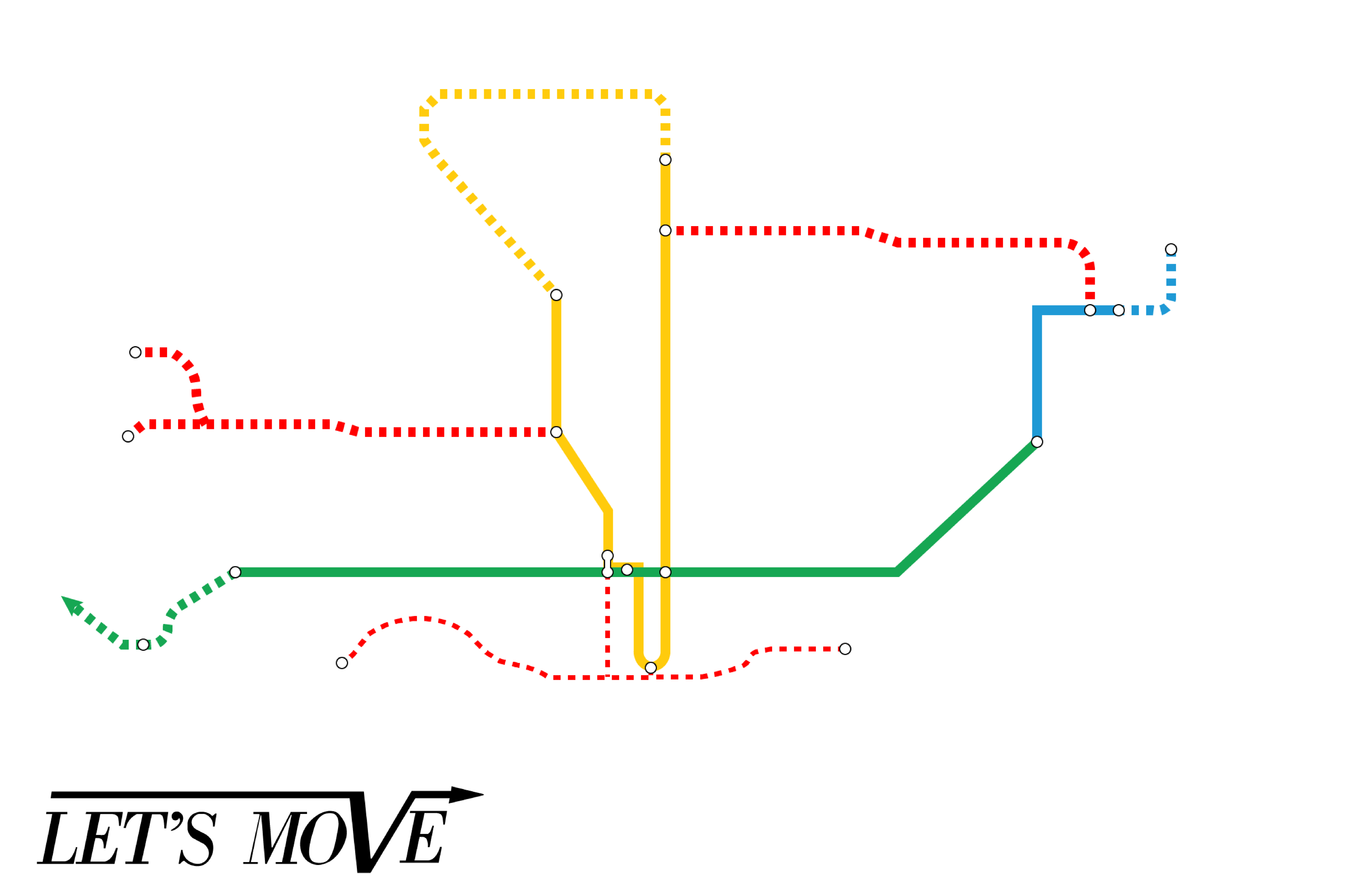 Let's Move/Rapid Transit Expansion Program (1990/1993)