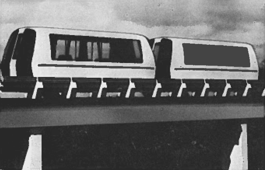 These images show the prototype vehicles created by each of the finalists in the search for a system that the ICTS program would use.